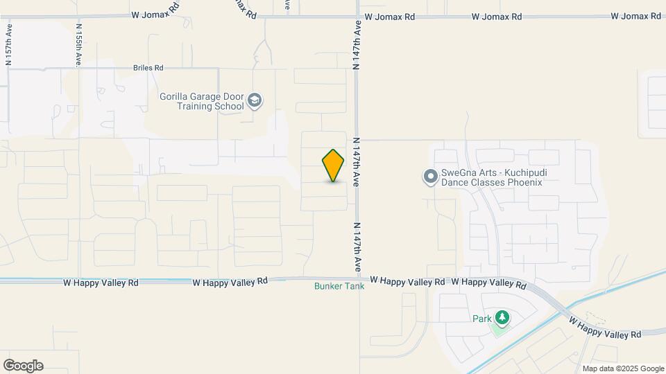 14767 W Cottontail Ln Map and Location Details