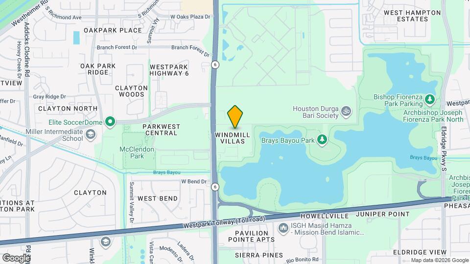 3618 Windmill Village Dr Map and Location Details