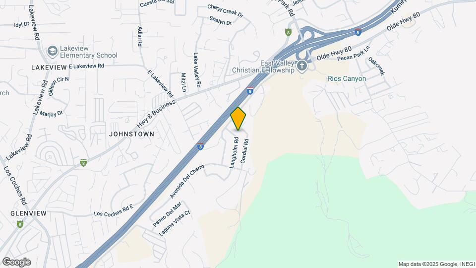 8729 Langholm Rd Map and Location Details