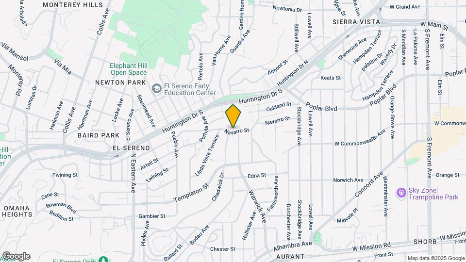 5209 Navarro St Map and Location Details