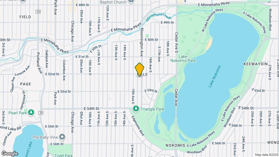 5212 Bloomington Ave Map and Location Details