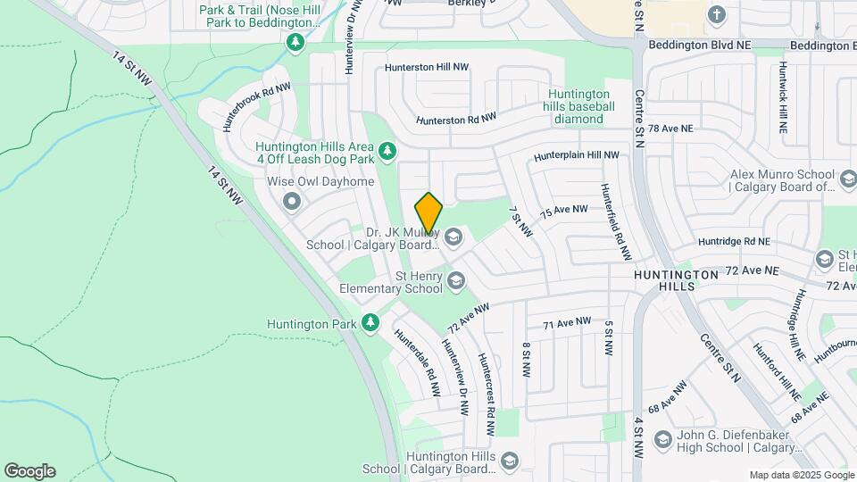 31 Huntington Park Pl NW Map and Location Details