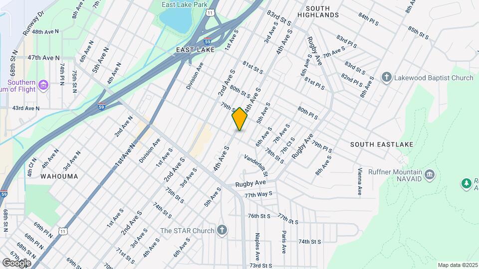 7805 4th Ave S Map and Location Details