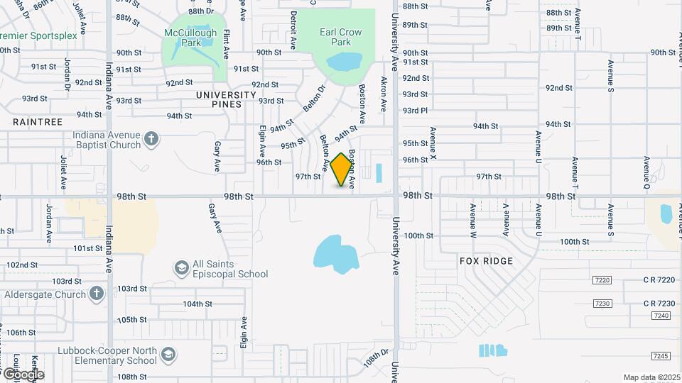 9717 Blandon Ave Map and Location Details