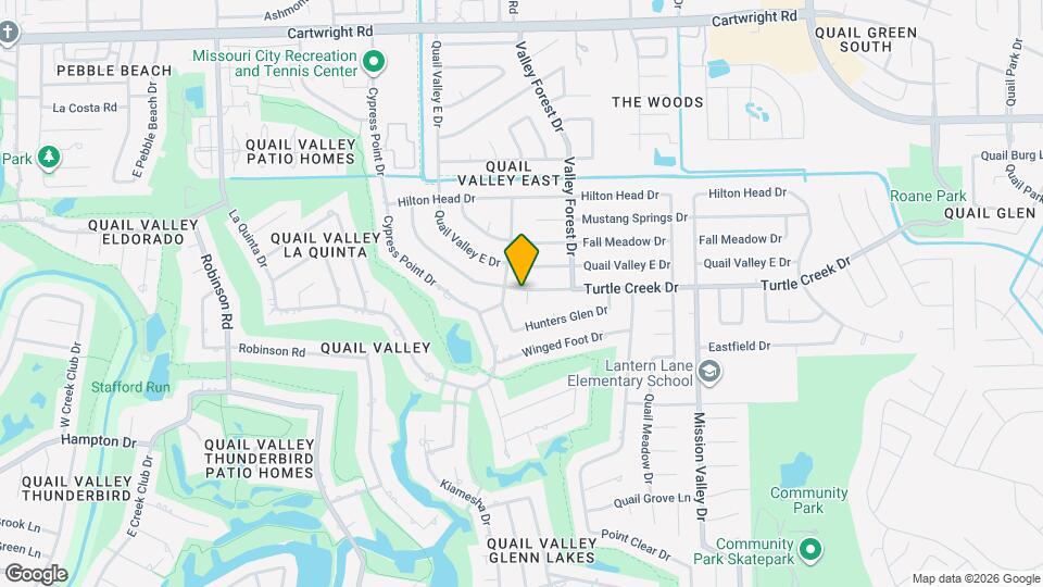 3102 Hollow Cir Map and Location Details