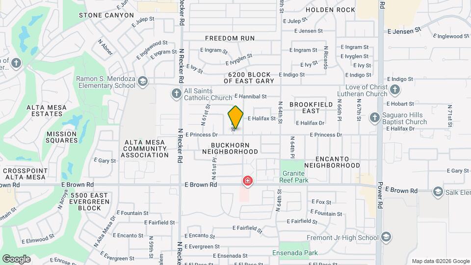 1409 N 62nd St Map and Location Details
