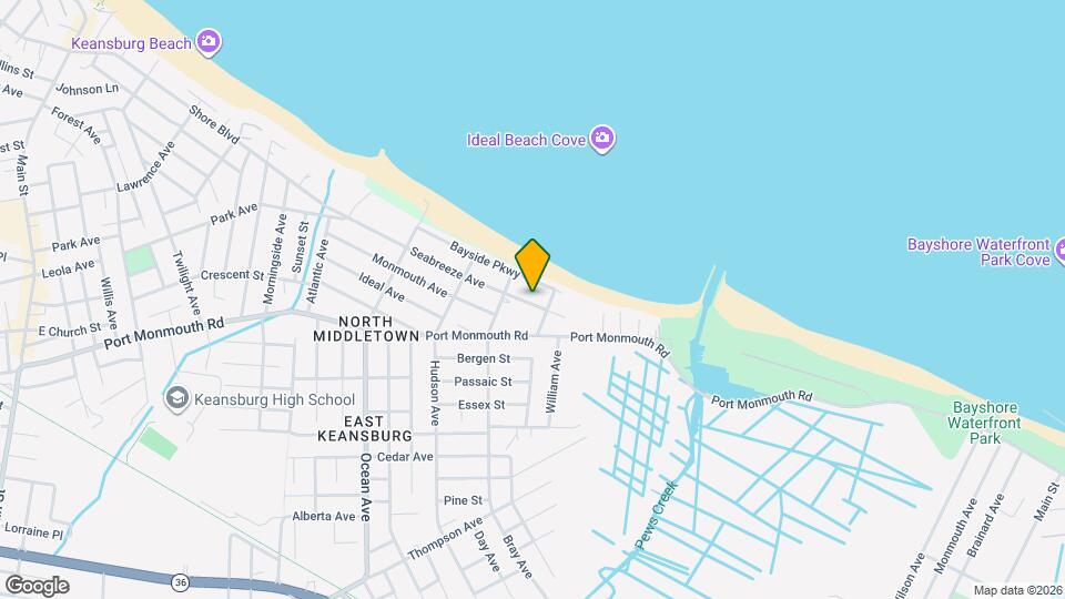 243 Seabreeze Ave Map and Location Details