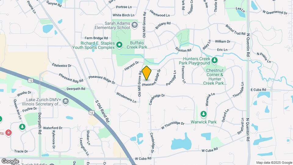 908 Pheasant Ridge Dr Map and Location Details