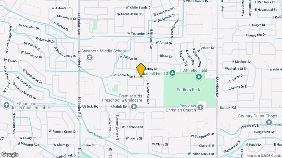 873 W Apple Pine St Map and Location Details