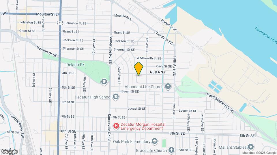 1501 Tower St SE Map and Location Details