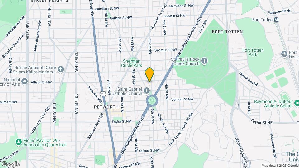 4418 5th St NW Map and Location Details