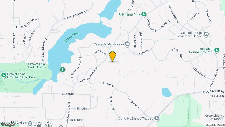 26025 SE 23rd Pl Map and Location Details