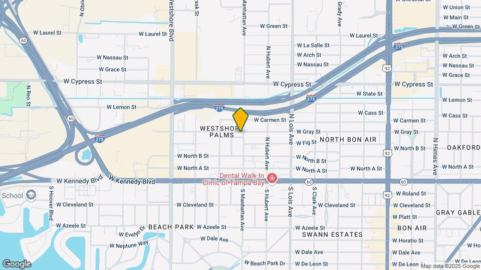 4402 W Gray St Map and Location Details