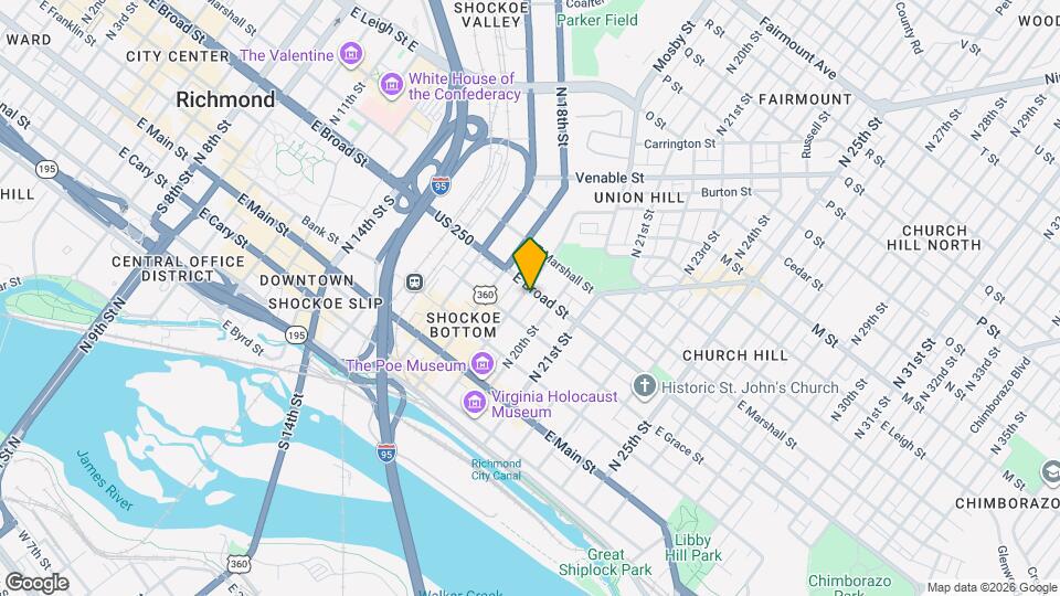 219 N 19th St, Unit 33 Map and Location Details