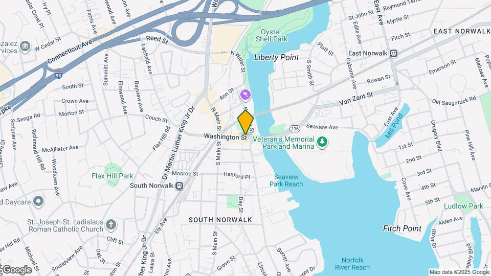 134 Washington St, Unit D401 Map and Location Details