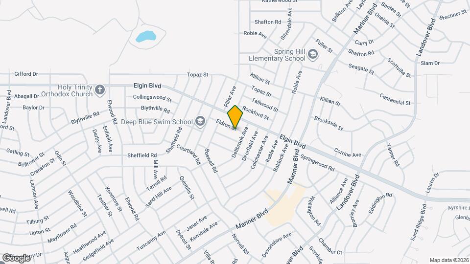 12072 Eldron St Map and Location Details