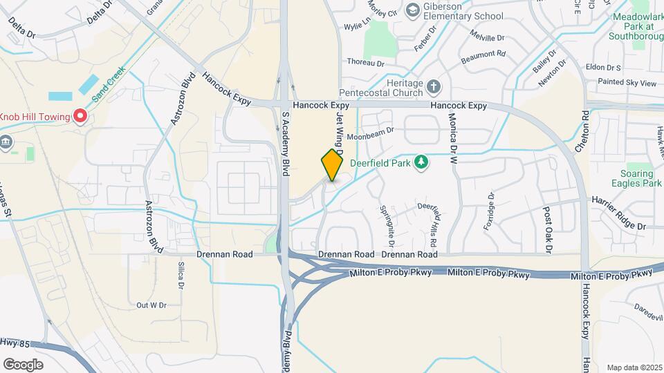 3254 Thunderchief Hts Map and Location Details