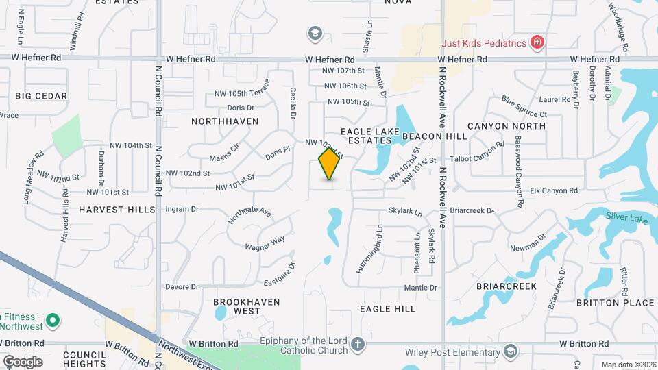 7417 NW 101st St Map and Location Details