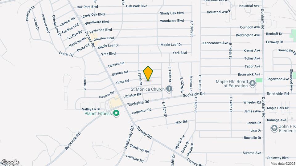 13205 Havana Rd Map and Location Details