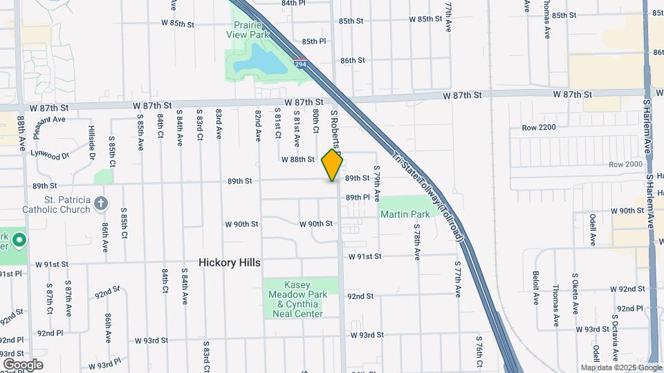 8912 S Roberts Rd Mapa y Detalles de la Ubicación