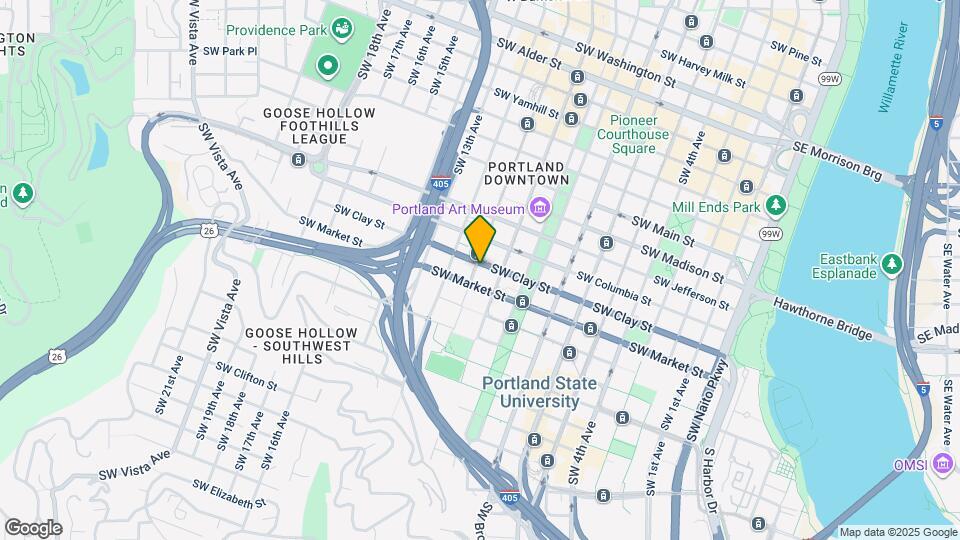 1500 SW 11th Ave Map and Location Details