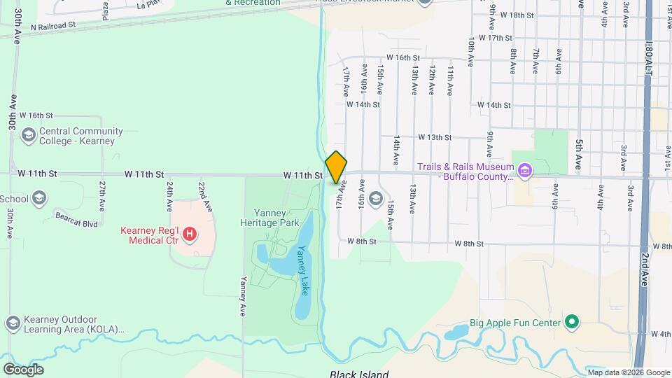 1010 17th Ave Map and Location Details