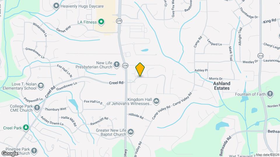 2352 Creel Rd Map and Location Details