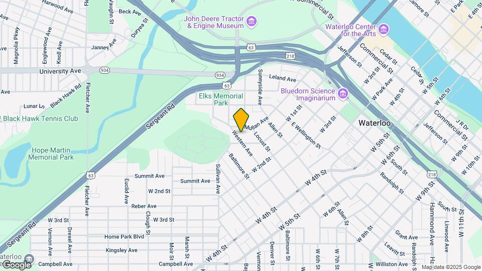 125 Western Ave Mapa y Detalles de la Ubicación