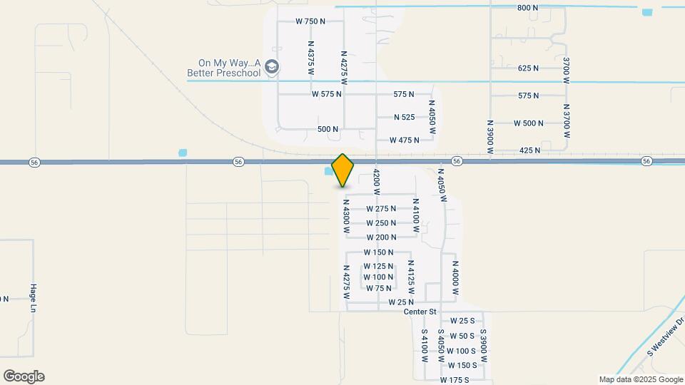 4302 W 300 N Map and Location Details