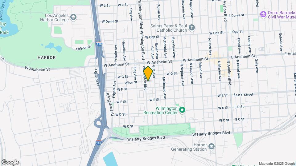 618 N Wilmington Blvd Mapa y Detalles de la Ubicación