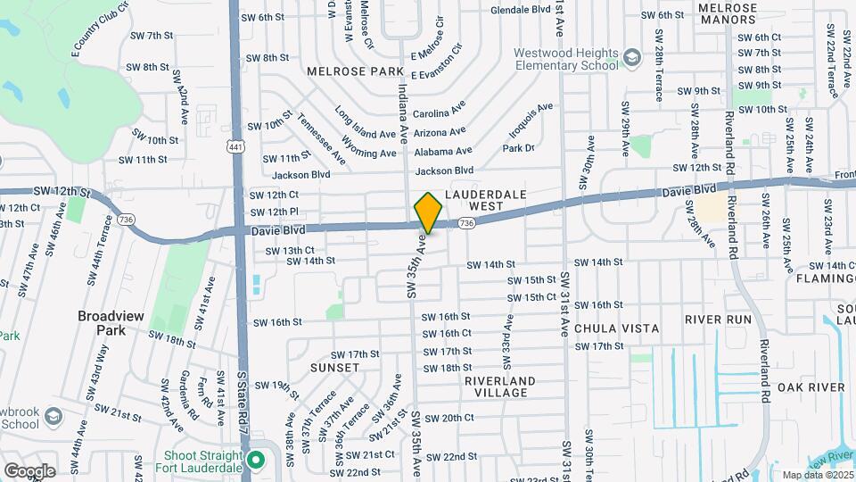 1340 SW 35th Ave Map and Location Details