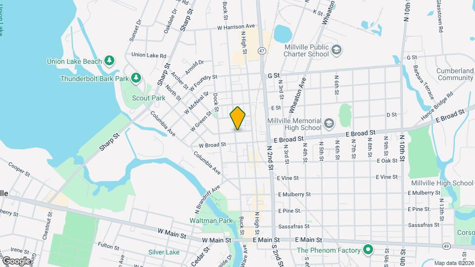 617 Buck St Map and Location Details