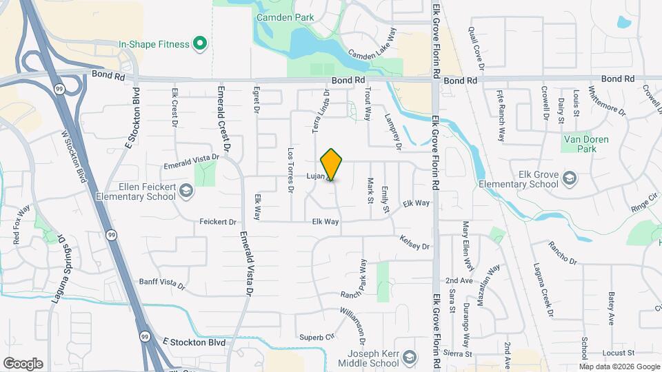 9328 Lujan Dr Map and Location Details