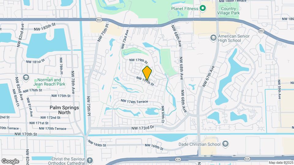 7040 NW 177th St, Unit 20023 Map and Location Details