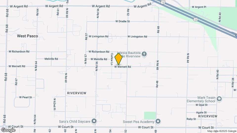 5308 W Wernett Rd Map and Location Details