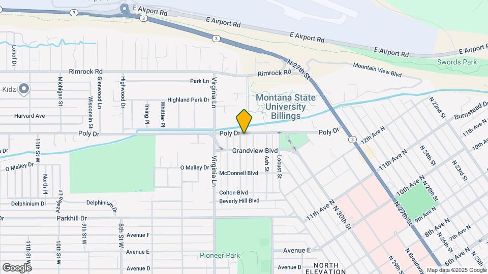 2419 Pine St Map and Location Details