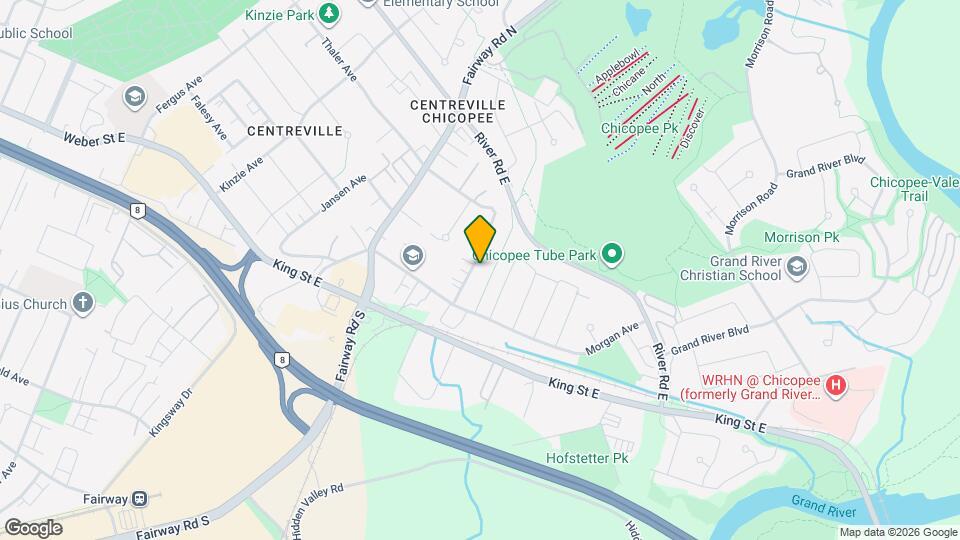 374 Southill Dr, Unit Lower Unit Map and Location Details