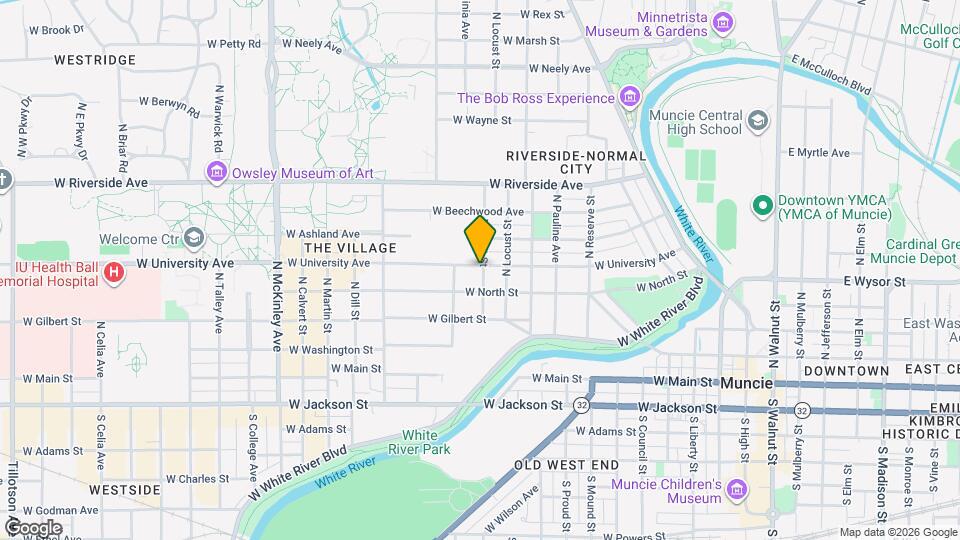 1201 W University Ave Mapa y Detalles de la Ubicación