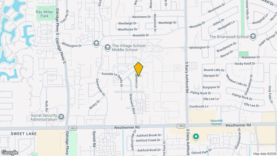 2127 Jamara Ln Map and Location Details