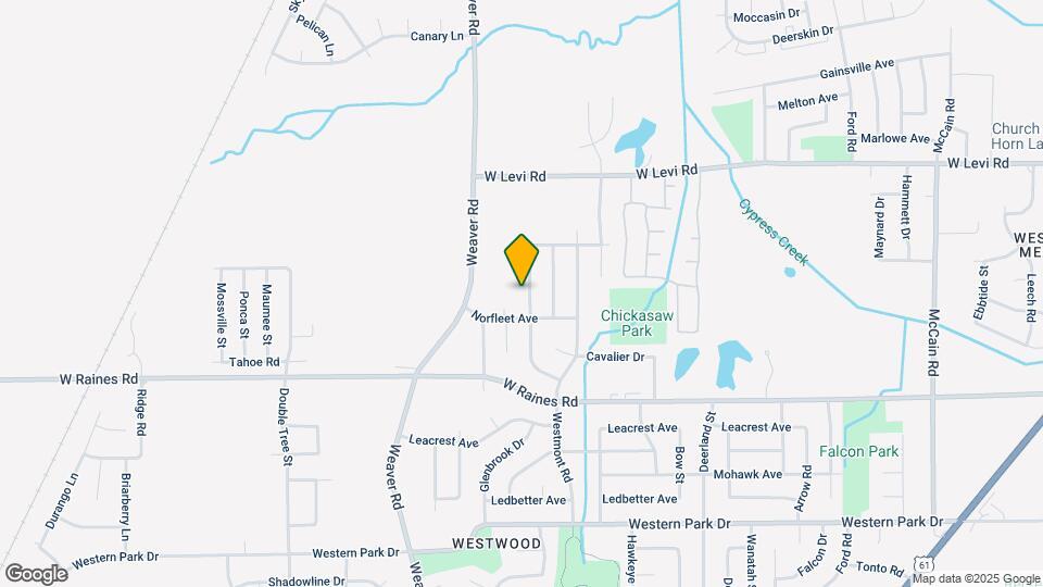 4029 Glenbrook St Map and Location Details
