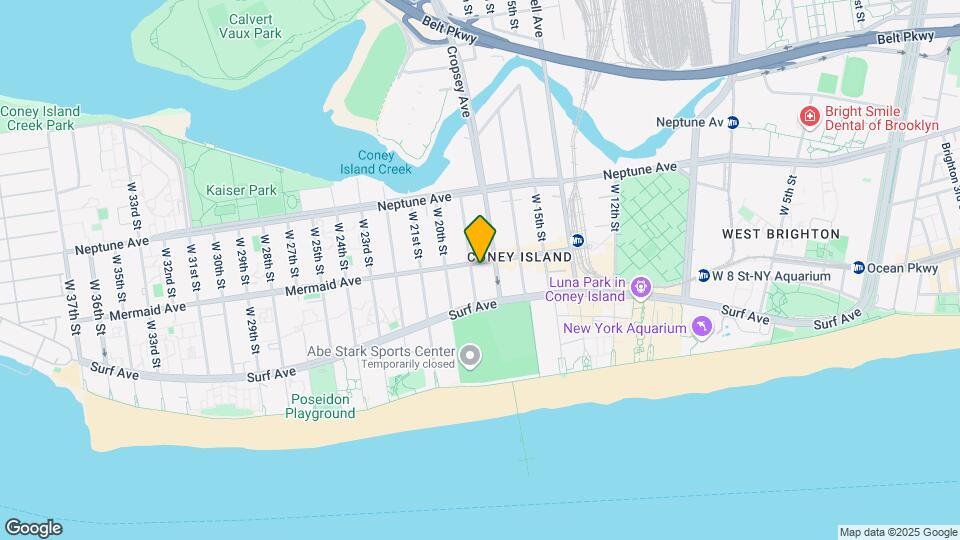 1720 Mermaid Ave Mapa y Detalles de la Ubicación