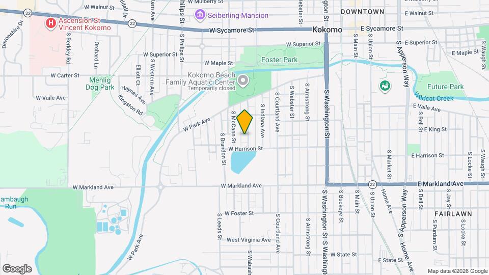 733 S Wabash Ave Map and Location Details