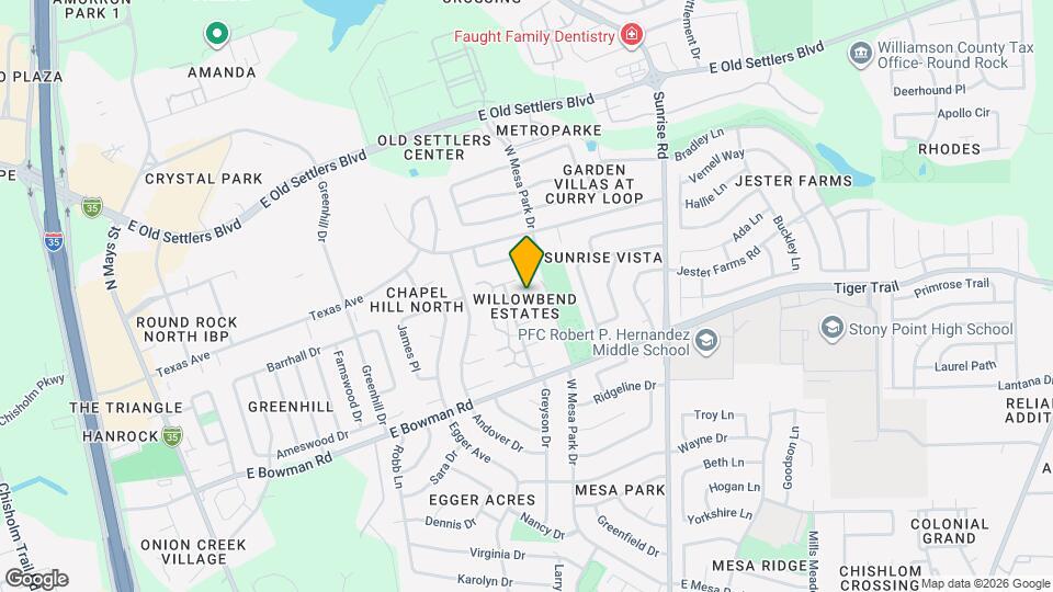 410.412 Cypress Ln Mapa y Detalles de la Ubicación