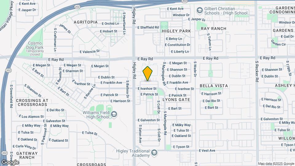 3291 E Franklin Ave Map and Location Details