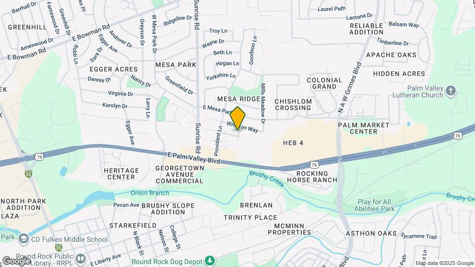 1402 Westcott Dr Mapa y Detalles de la Ubicación