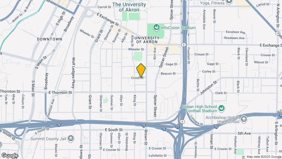 428 Cross St Map and Location Details