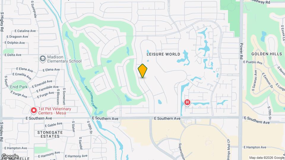 1318 Leisure World Map and Location Details