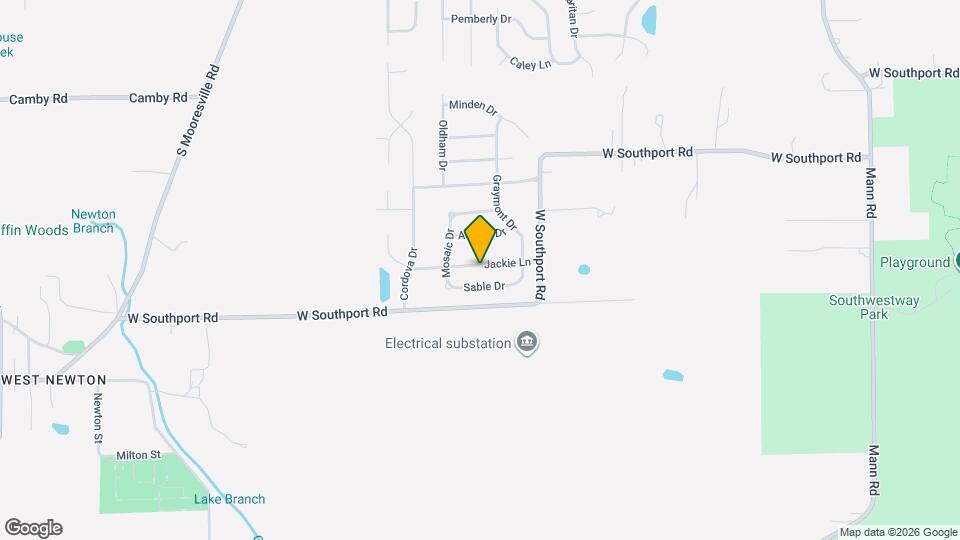 5837 Jackie Ln Map and Location Details