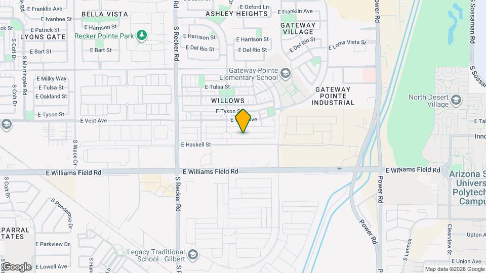 4258 E Pony Ln Map and Location Details