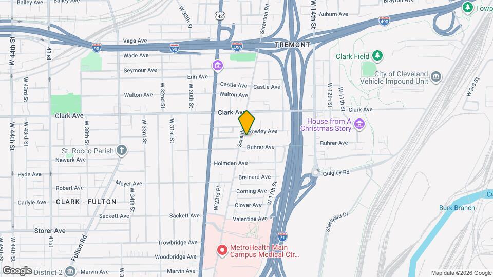 3159-3161 Scranton Rd Mapa y Detalles de la Ubicación